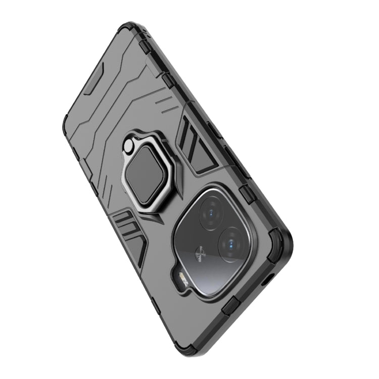 For vivo iQOO Z9 Turbo 5G Shockproof PC + TPU Holder Phone Case