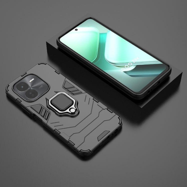 For vivo iQOO Z9X 5G Shockproof PC + TPU Holder Phone Case