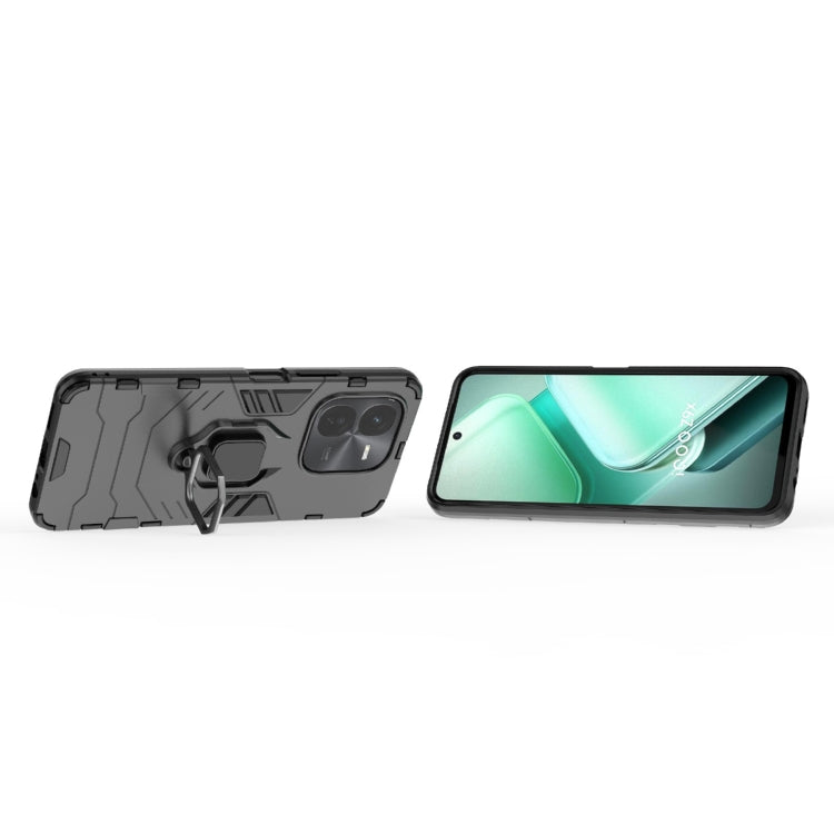 For vivo iQOO Z9X 5G Shockproof PC + TPU Holder Phone Case