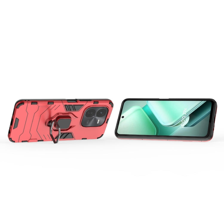 For vivo iQOO Z9X 5G Shockproof PC + TPU Holder Phone Case