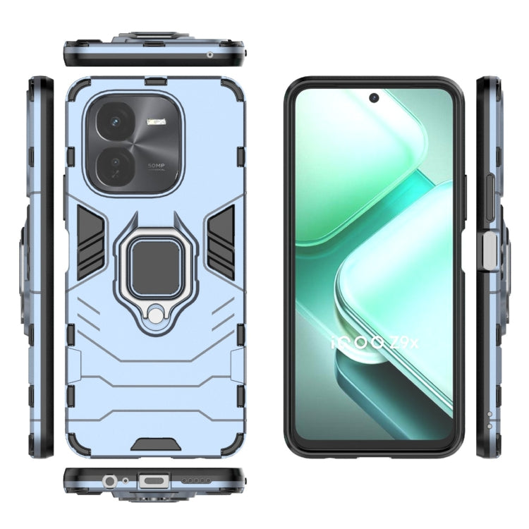 For vivo iQOO Z9X 5G Shockproof PC + TPU Holder Phone Case