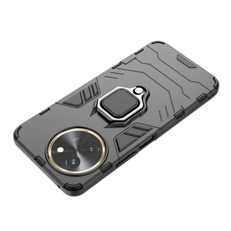 For vivo T3X 5G Shockproof PC + TPU Holder Phone Case