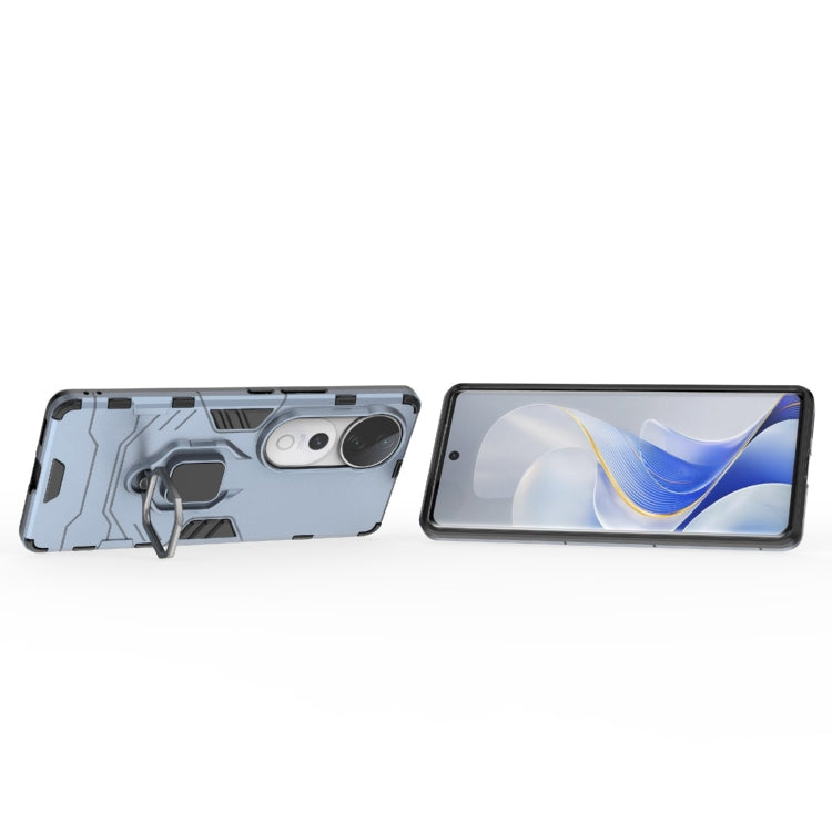 For vivo S19 Pro Shockproof PC + TPU Holder Phone Case