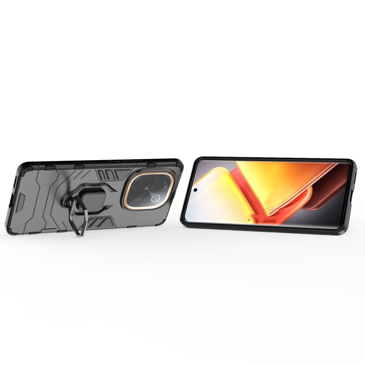 For vivo iQOO Z9s Pro Shockproof PC + TPU Holder Phone Case