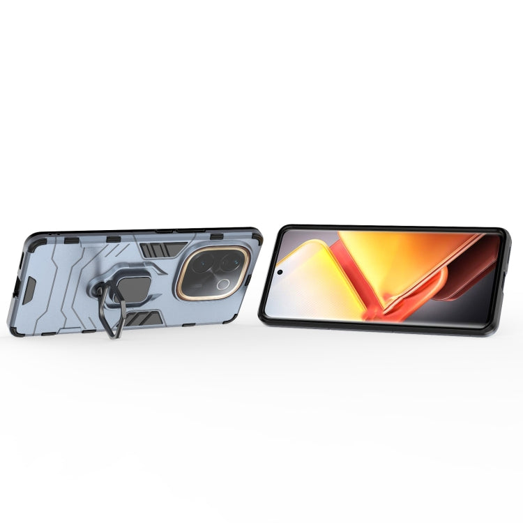 For vivo iQOO Z9s Pro Shockproof PC + TPU Holder Phone Case