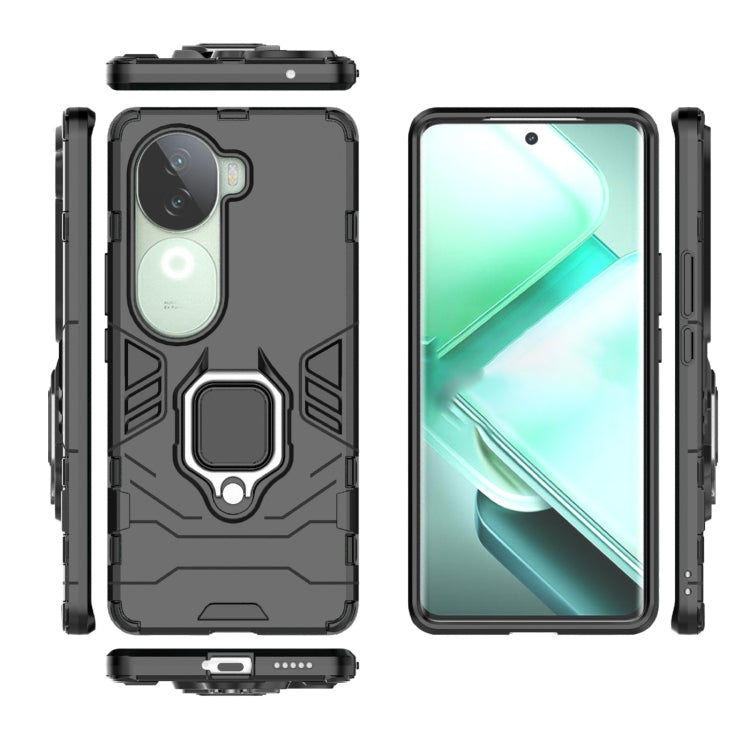 For vivo iQOO Z9s 5G Shockproof PC + TPU Holder Phone Case