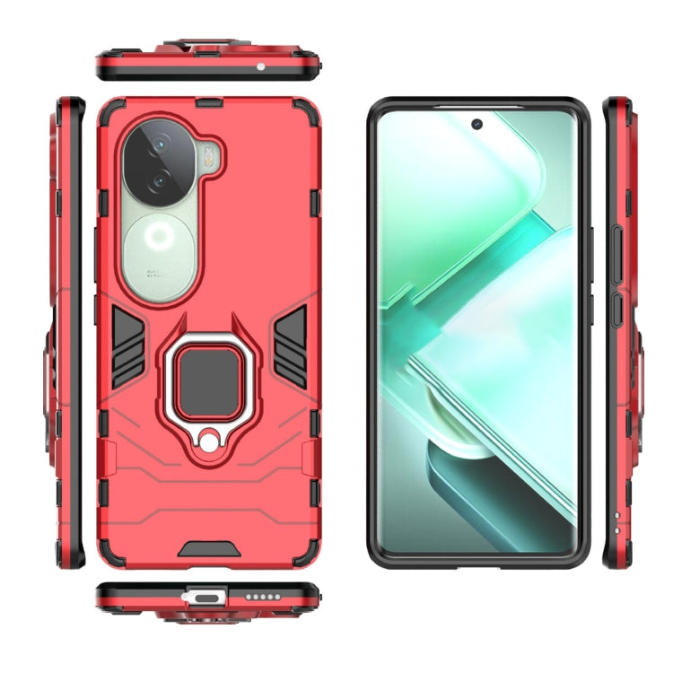 For vivo iQOO Z9s 5G Shockproof PC + TPU Holder Phone Case