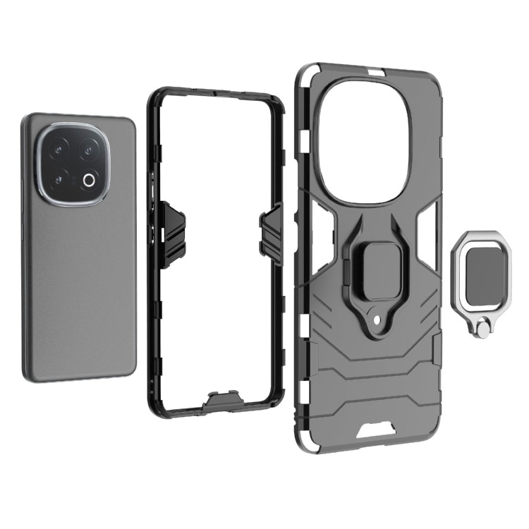 For vivo iQOO 13 5G Shockproof PC + TPU Holder Phone Case