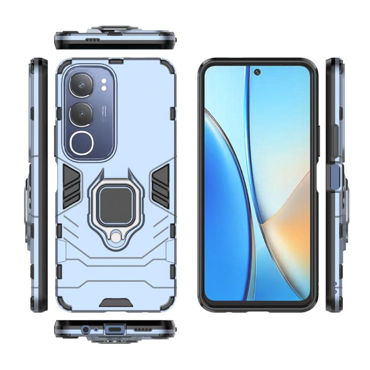 For vivo Y29 5G Global Shockproof PC + TPU Holder Phone Case