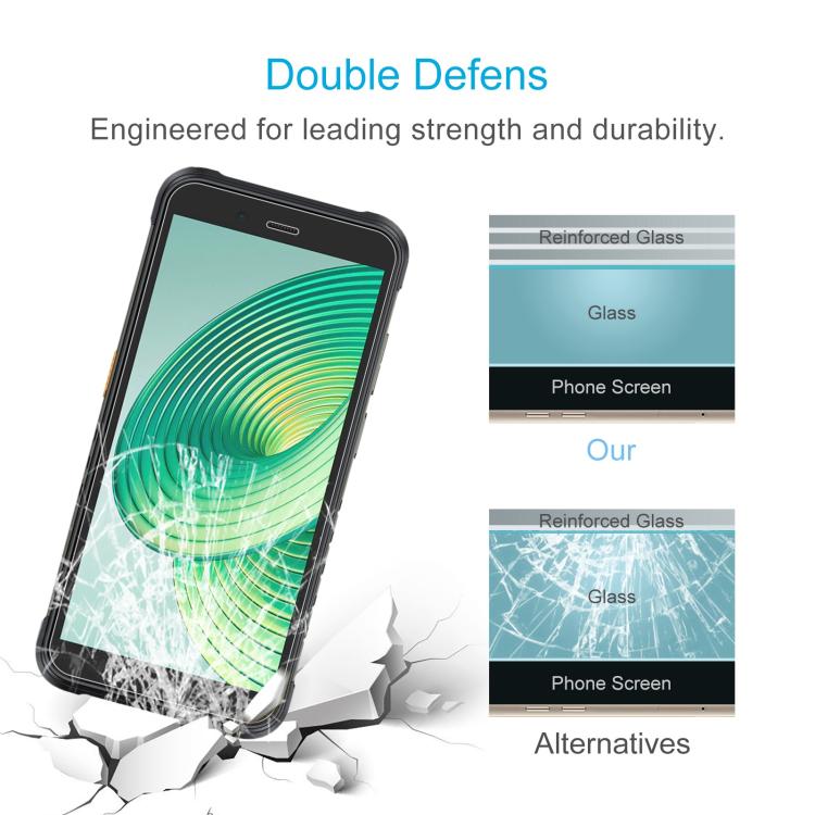 For Ulefone RugKing 2 Pro 10pcs 0.26mm 9H 2.5D Tempered Glass Film