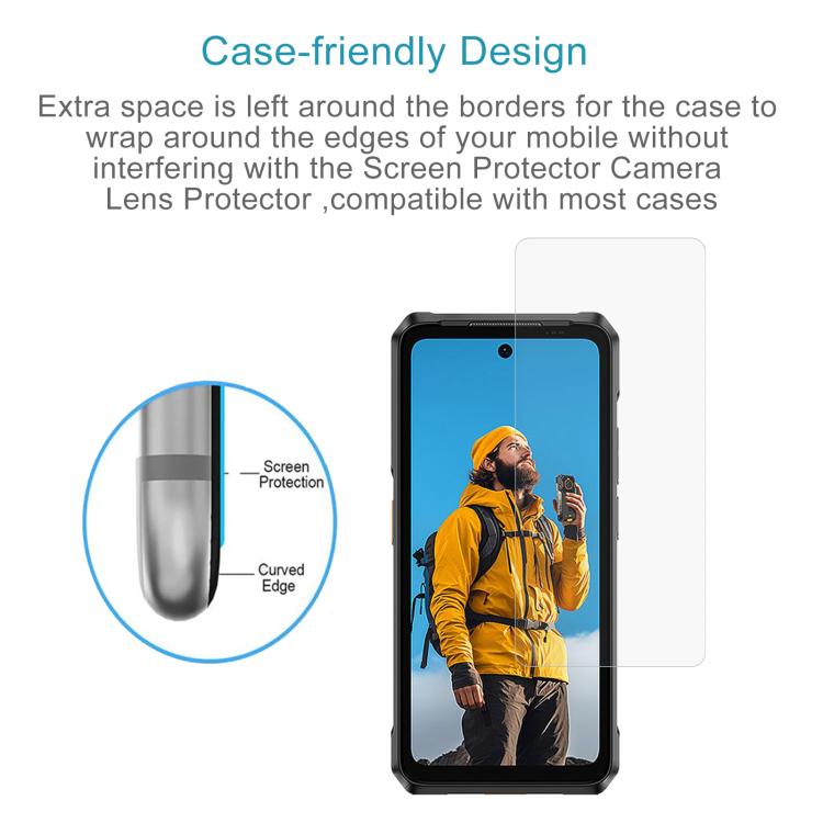 For Ulefone Armor 26 Ultra 50pcs 0.26mm 9H 2.5D Tempered Glass Film