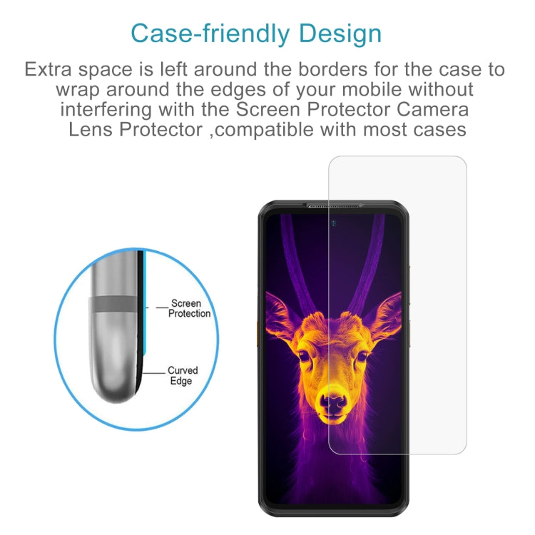 For Ulefone Armor 25T 50pcs 0.26mm 9H 2.5D Tempered Glass Film