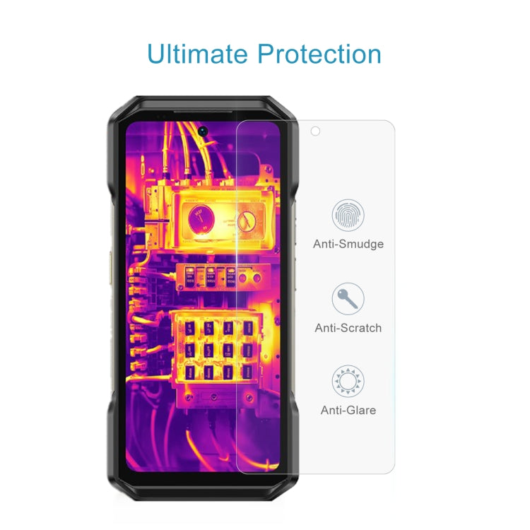 For Ulefone Armor 27T 50pcs 0.26mm 9H 2.5D Tempered Glass Film