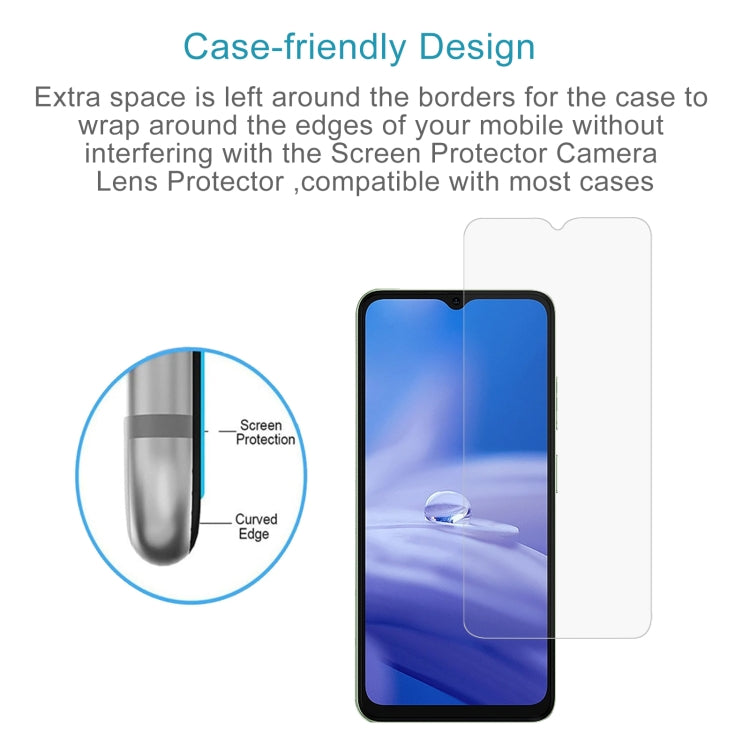 For Ulefone Note 19 50pcs 0.26mm 9H 2.5D Tempered Glass Film