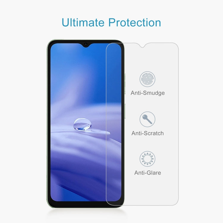 For Ulefone Note 19 50pcs 0.26mm 9H 2.5D Tempered Glass Film