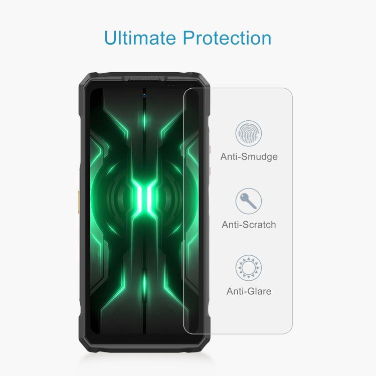 For Ulefone Armor 33 Pro 50pcs 0.26mm 9H 2.5D Tempered Glass Film