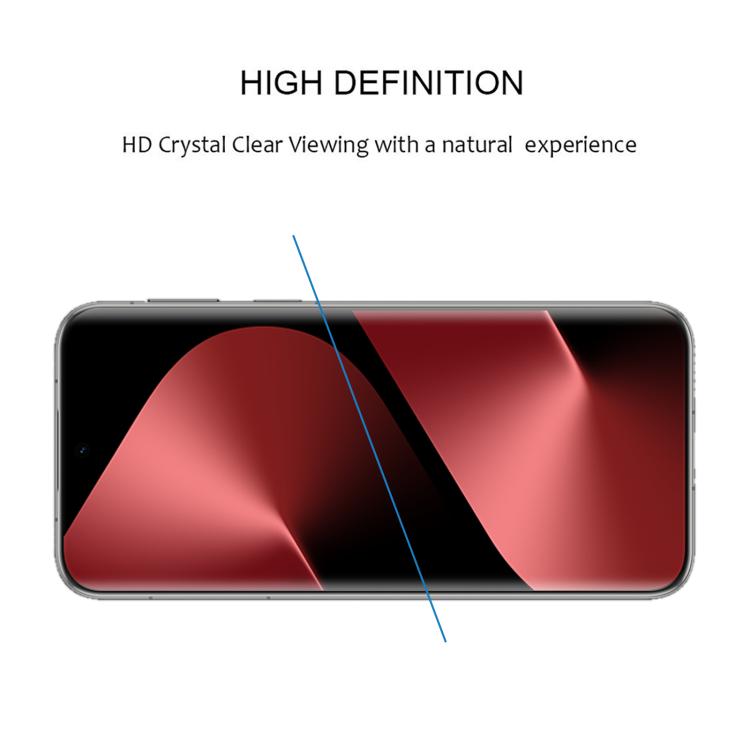 For Huawei Pura 80 Ultra 5G 3D Curved Edge Full Screen Tempered Glass Film - Black