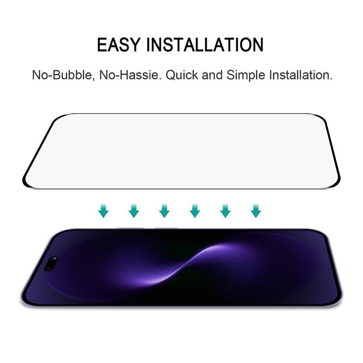 For Huawei nova 15 Ultra 3D Curved Edge Full Screen Tempered Glass Film - Black