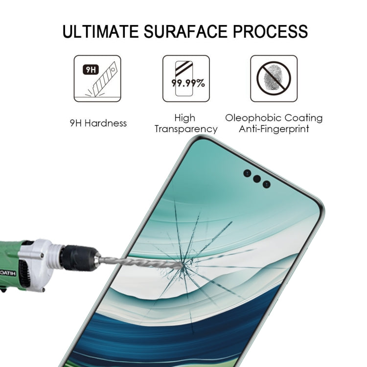 For Huawei Mate 70 Pro / 70 Pro+ 25pcs 3D Curved Edge Full Screen Tempered Glass Film - Black