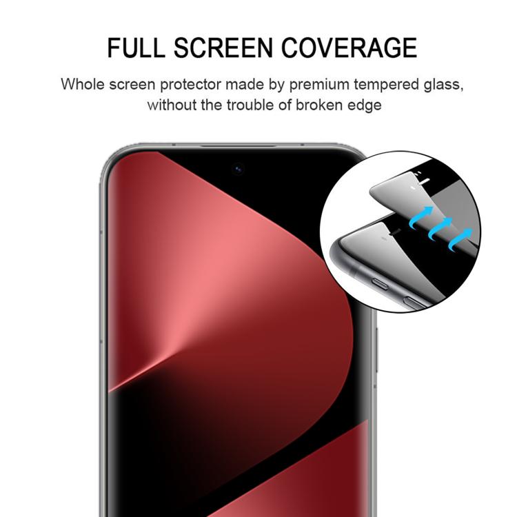 For Huawei Pura 80 Pro 5G / 80 Pro+ 5G 25pcs 3D Curved Edge Full Screen Tempered Glass Film - Black
