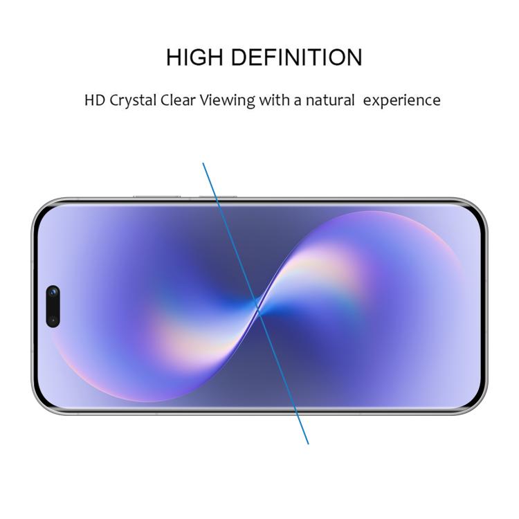 For Huawei nova 15 Pro 25pcs 3D Curved Edge Full Screen Tempered Glass Film - Black