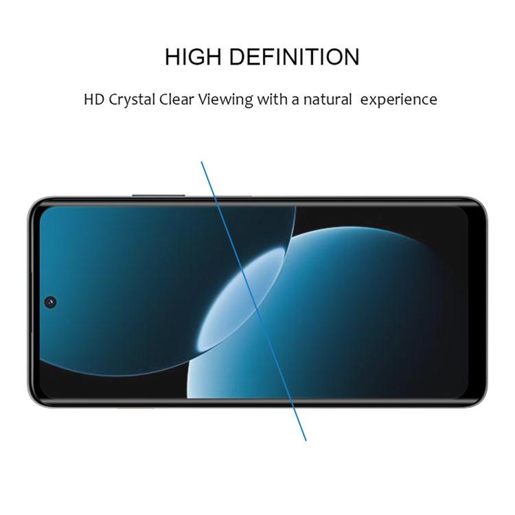 For Huawei Enjoy 80 Plus 25pcs 3D Curved Edge Full Screen Tempered Glass Film - Black