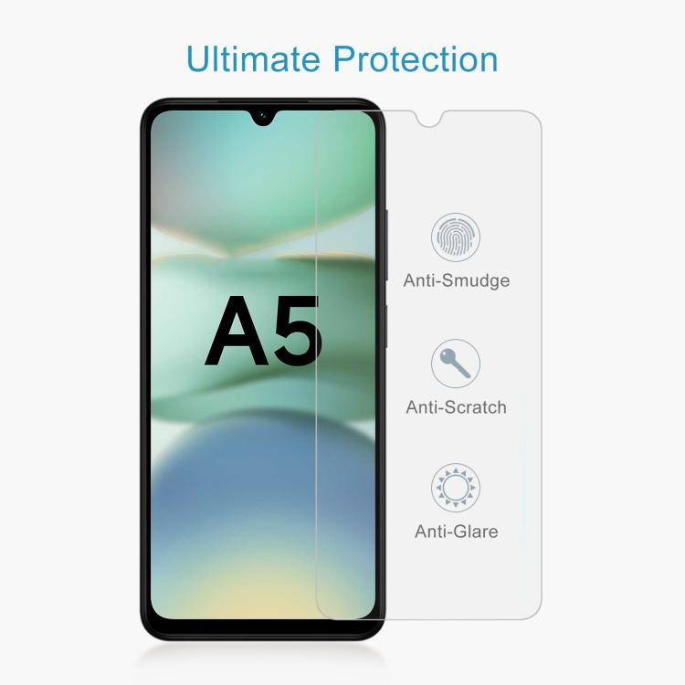 For Xiaomi Redmi A5 4G 171.7mm / Poco C71 10pcs 0.26mm 9H 2.5D Tempered Glass Film