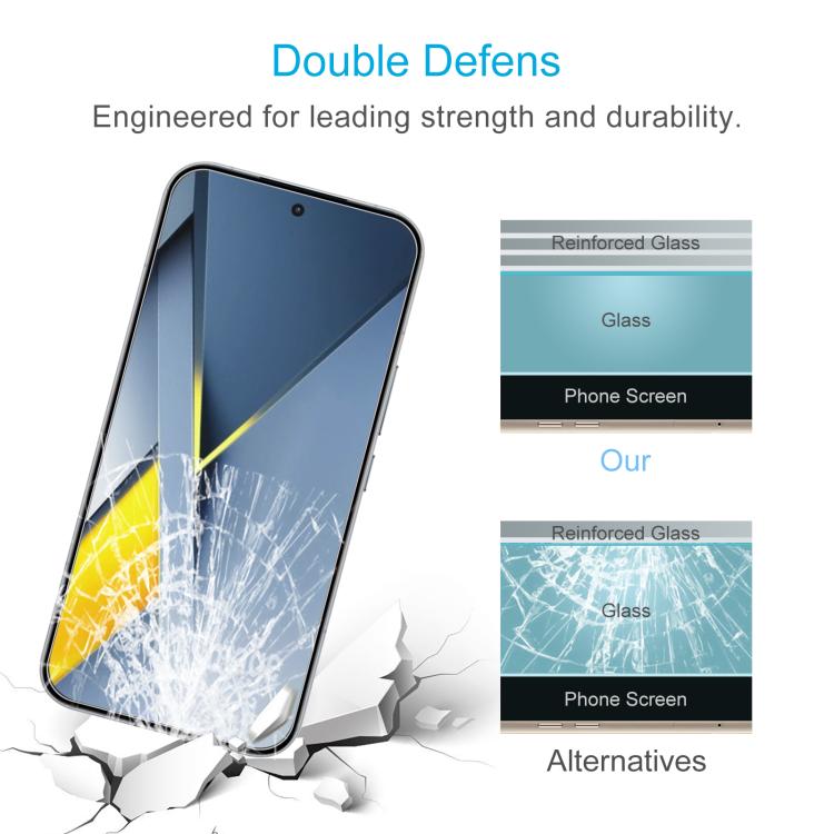 For Xiaomi Poco F8 Ultra 5G 10pcs 0.26mm 9H 2.5D Tempered Glass Film