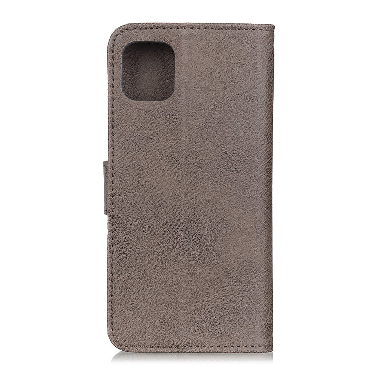 For OPPO Realme C11 KHAZNEH Cowhide Texture Horizontal Flip Leather Case with Holder & Card Slots & Wallet