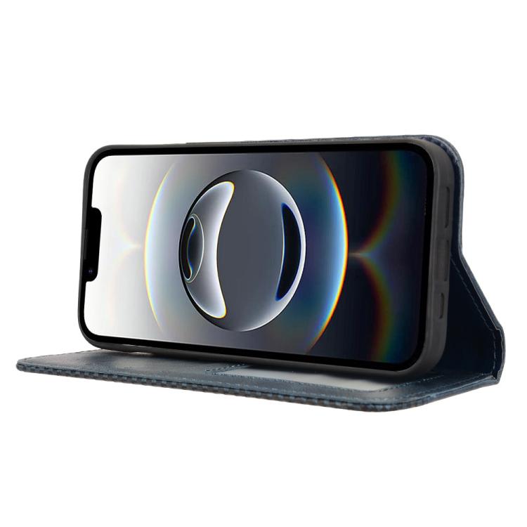 For iPhone 17e / 16e Magnetic Buckle Retro Texture Leather Phone Case