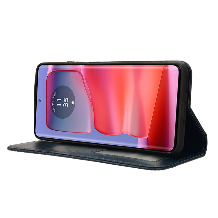 For Motorola Edge 50 Pro 5G Magnetic Buckle Retro Texture Leather Phone Case