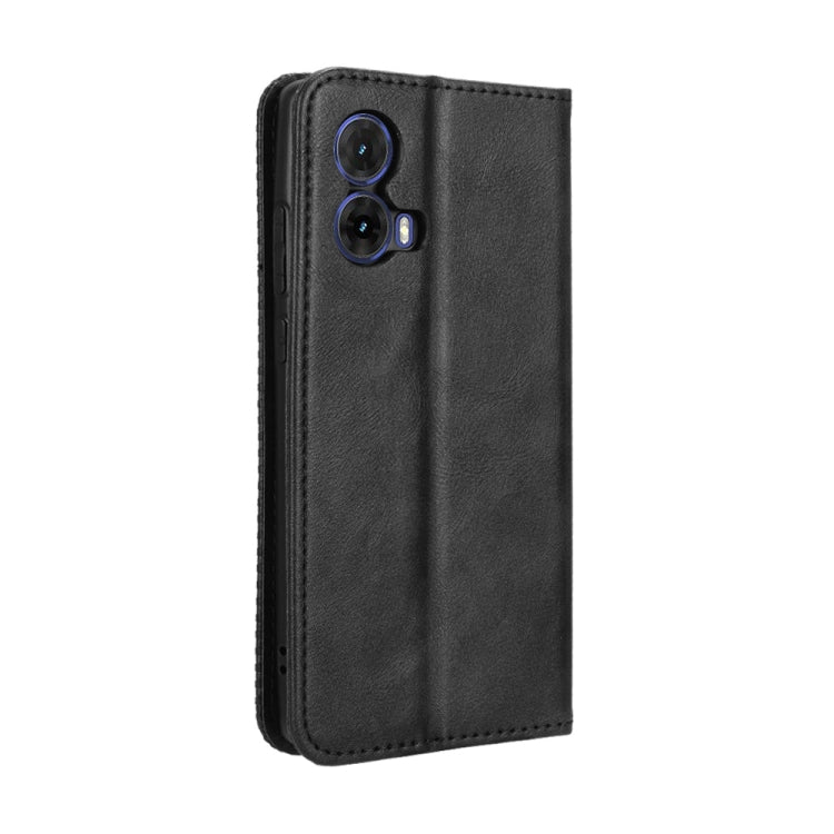 For Motorola Moto G85 5G / S50 Neo 5G Magnetic Buckle Retro Texture Leather Phone Case