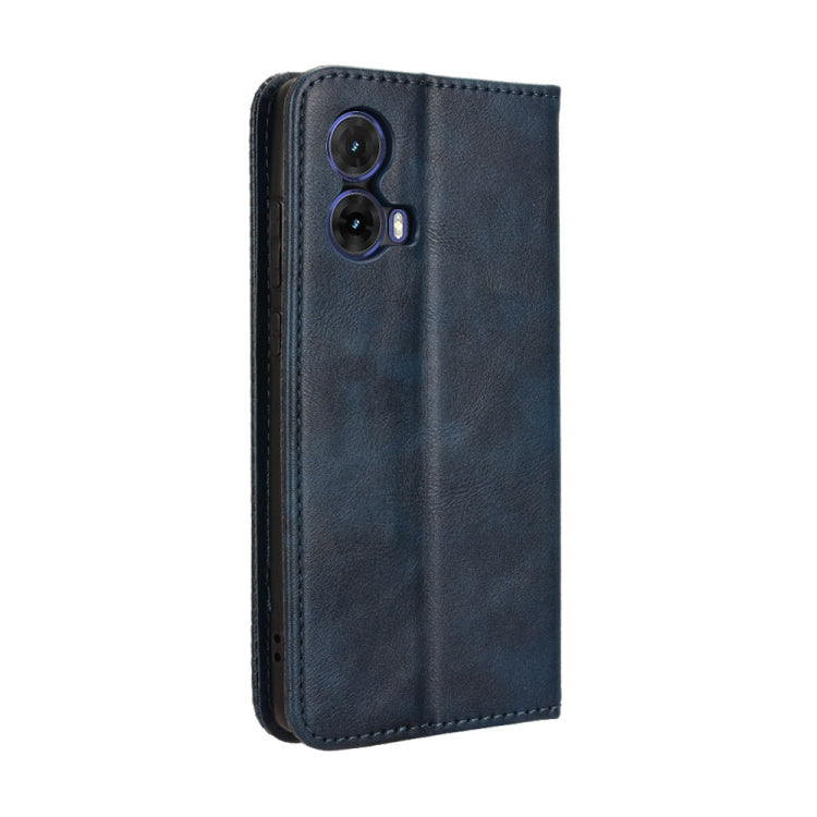 For Motorola Moto G85 5G / S50 Neo 5G Magnetic Buckle Retro Texture Leather Phone Case