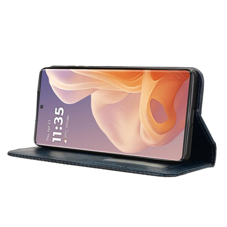 For Motorola Moto G85 5G / S50 Neo 5G Magnetic Buckle Retro Texture Leather Phone Case