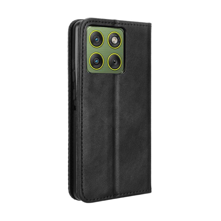 For Motorola Edge 70 5G Magnetic Buckle Retro Texture Leather Phone Case