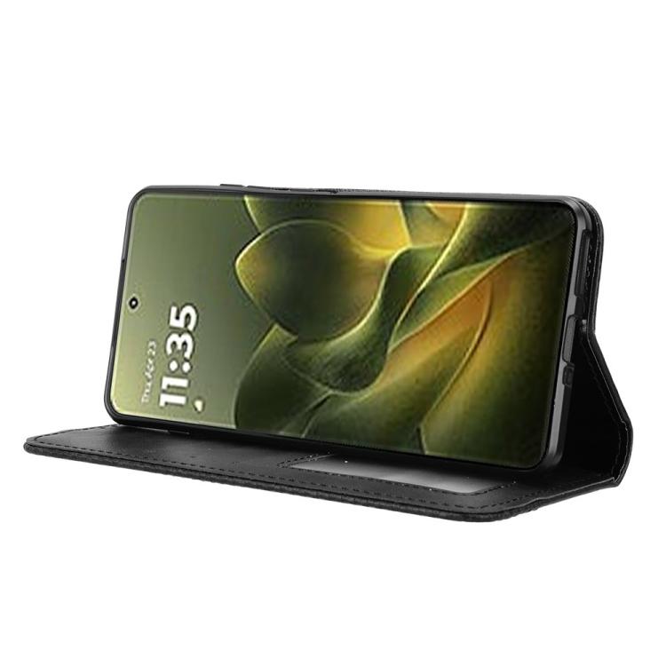 For Motorola Edge 70 5G Magnetic Buckle Retro Texture Leather Phone Case