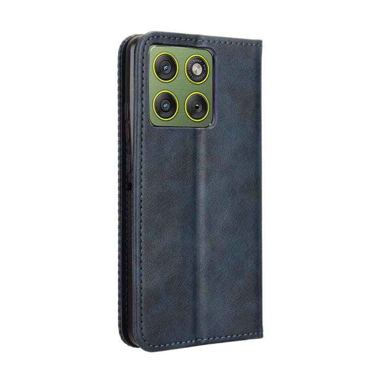 For Motorola Edge 70 5G Magnetic Buckle Retro Texture Leather Phone Case