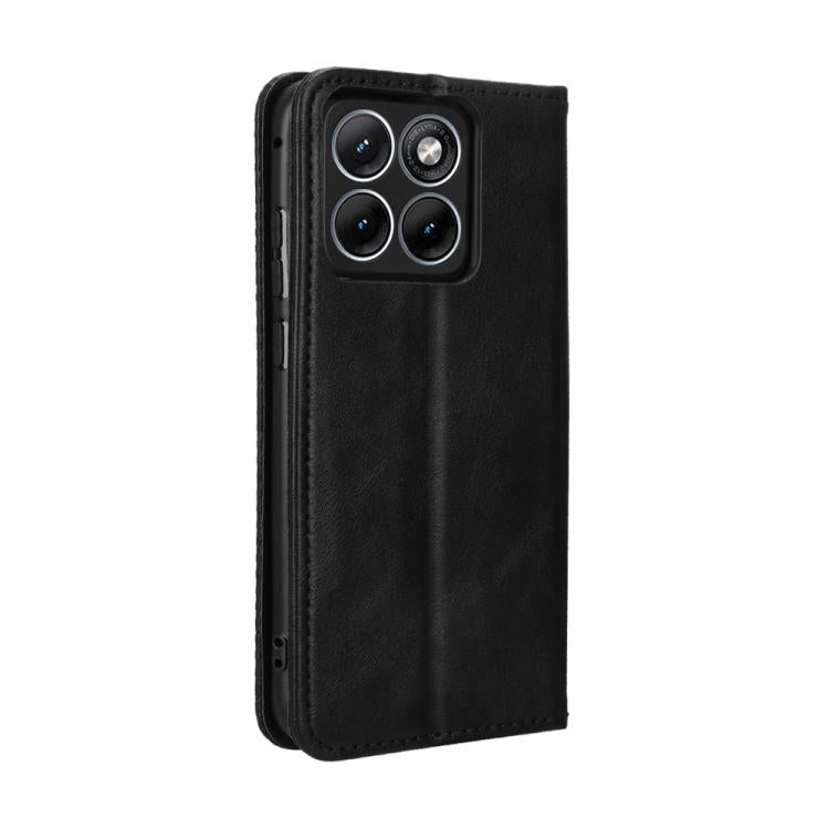 For Motorola Edge 70 Fusion 5G Magnetic Buckle Retro Texture Leather Phone Case