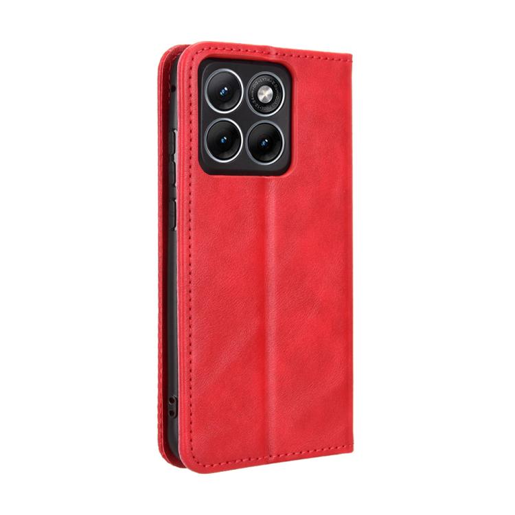 For Motorola Edge 70 Fusion 5G Magnetic Buckle Retro Texture Leather Phone Case