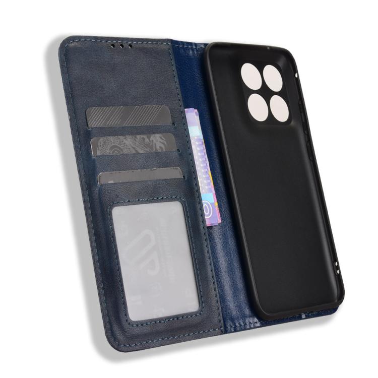 For Motorola Edge 70 Fusion 5G Magnetic Buckle Retro Texture Leather Phone Case