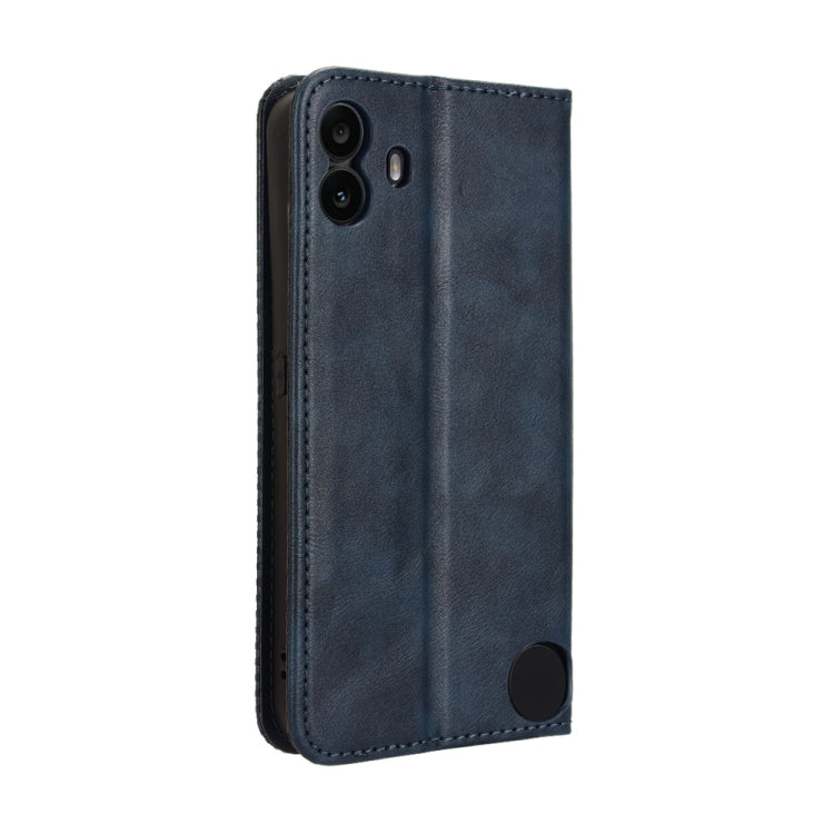 For Nothing CMF Phone 1 Magnetic Buckle Retro Texture Leather Phone Case