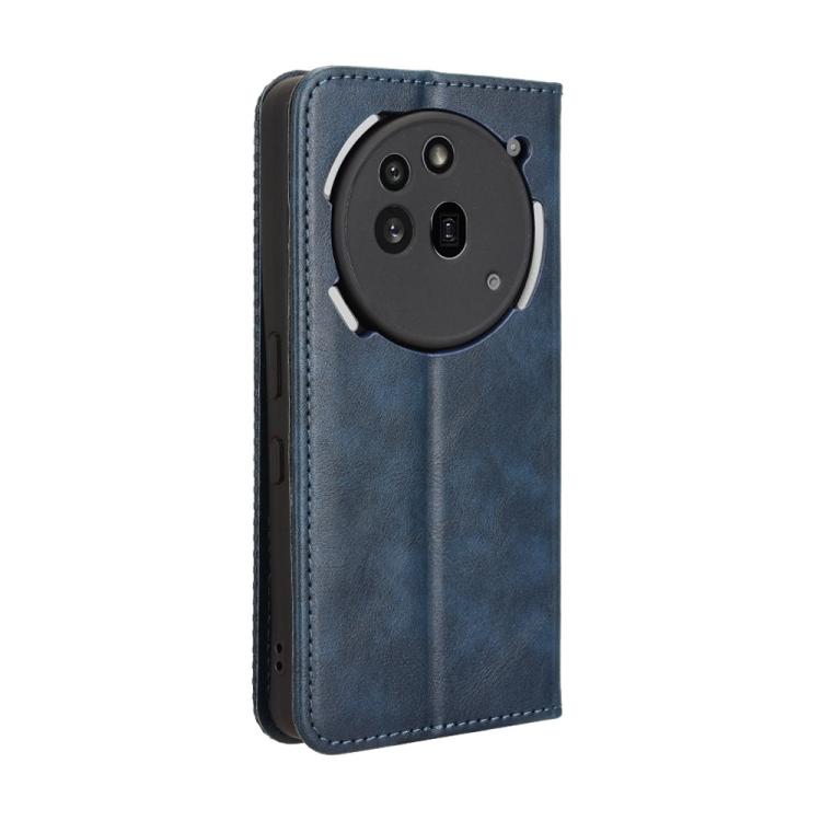 For Nothing Phone 3a Pro Magnetic Buckle Retro Texture Leather Phone Case
