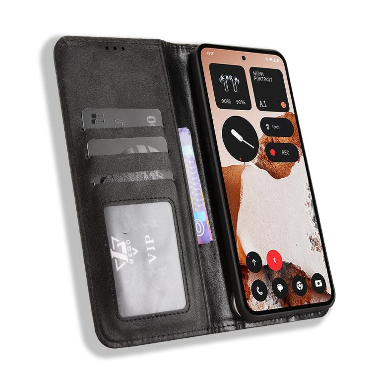 For Nothing CMF Phone 2 Pro Magnetic Buckle Retro Texture Leather Phone Case