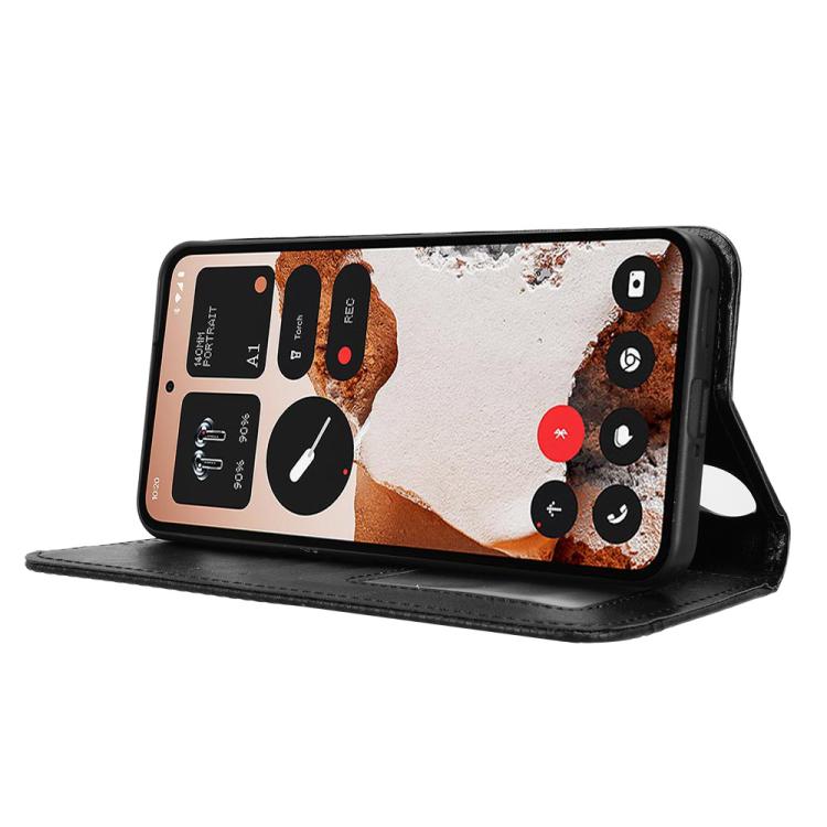 For Nothing CMF Phone 2 Pro Magnetic Buckle Retro Texture Leather Phone Case