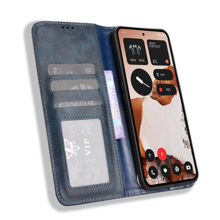 For Nothing CMF Phone 2 Pro Magnetic Buckle Retro Texture Leather Phone Case
