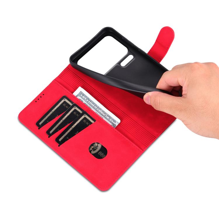 For Xiaomi 17 Pro AZNS Skin Feel Calf Texture Flip Leather Phone Case