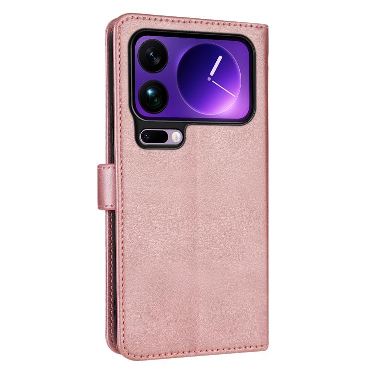 For Xiaomi 17 Pro Max AZNS Skin Feel Calf Texture Flip Leather Phone Case