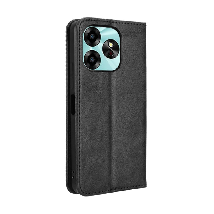 For Umidigi G6 5G Magnetic Buckle Retro Texture Leather Phone Case