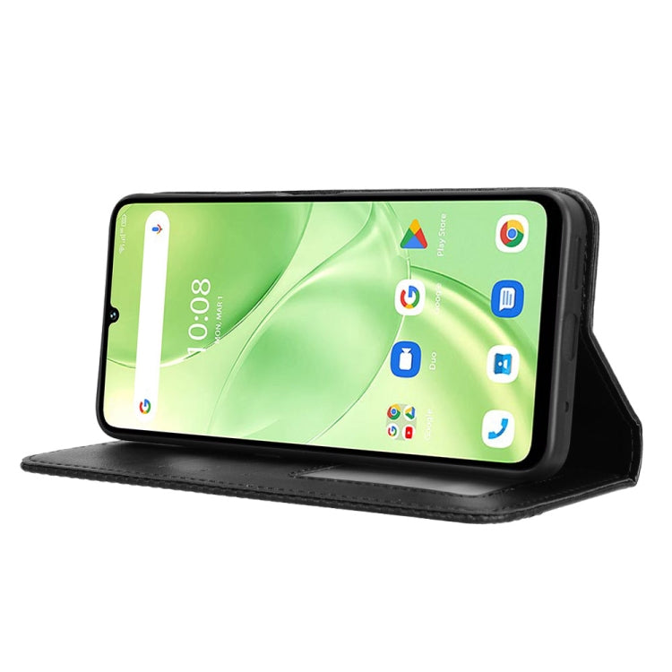For Umidigi G9 5G Magnetic Buckle Retro Texture Leather Phone Case