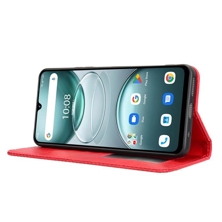 For Umidigi G100 / G100A Magnetic Buckle Retro Texture Leather Phone Case